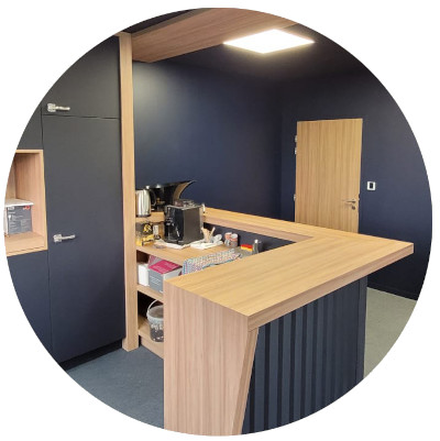 agencement menuiserie secteur tertaire